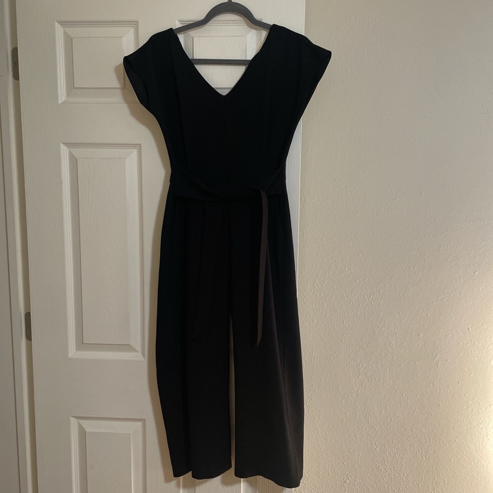 Elegant black Anthropologie jumpsuit